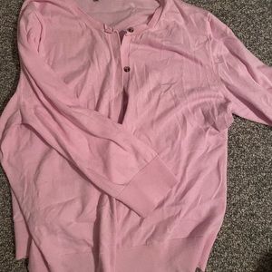 Ann taylor brand, xl, pink sweater